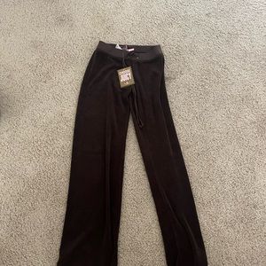 Brown Terry Juicy Sweatspants